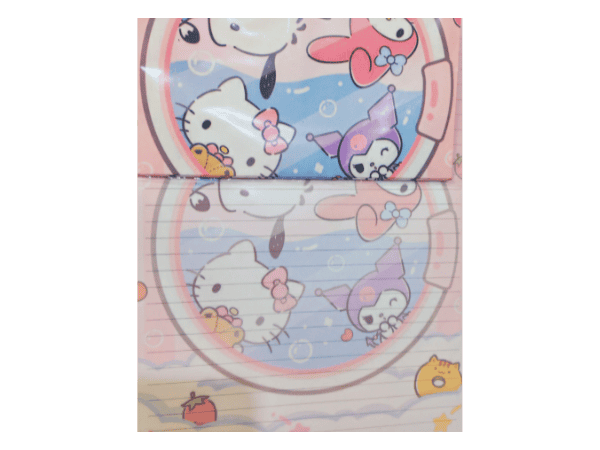 Hojas de carta con aroma Amigos Kawaii