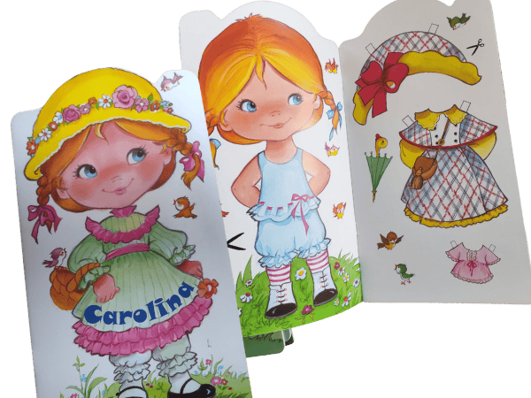 Muñeca de vestir Carolina
